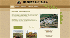 Desktop Screenshot of dakotasbestseedllc.com